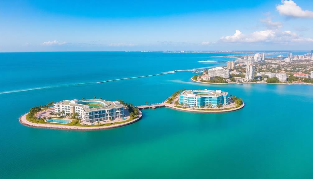 coastal residential enclave near miami