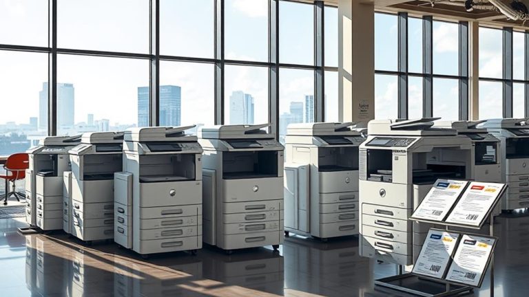 copier and printer lease sales