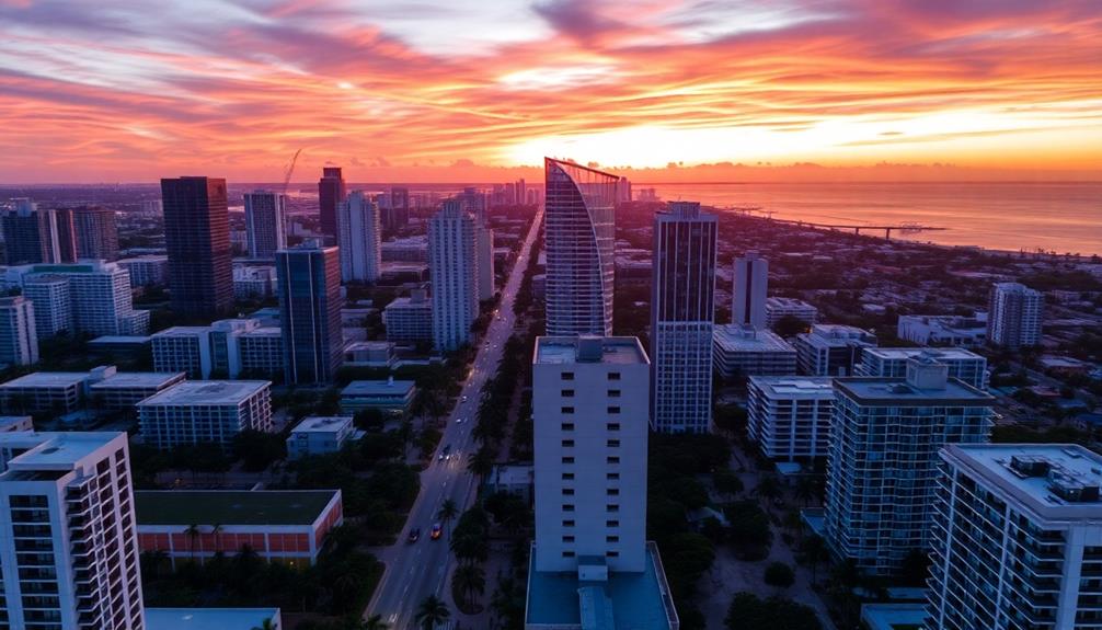 vibrant diverse coastal community in florida